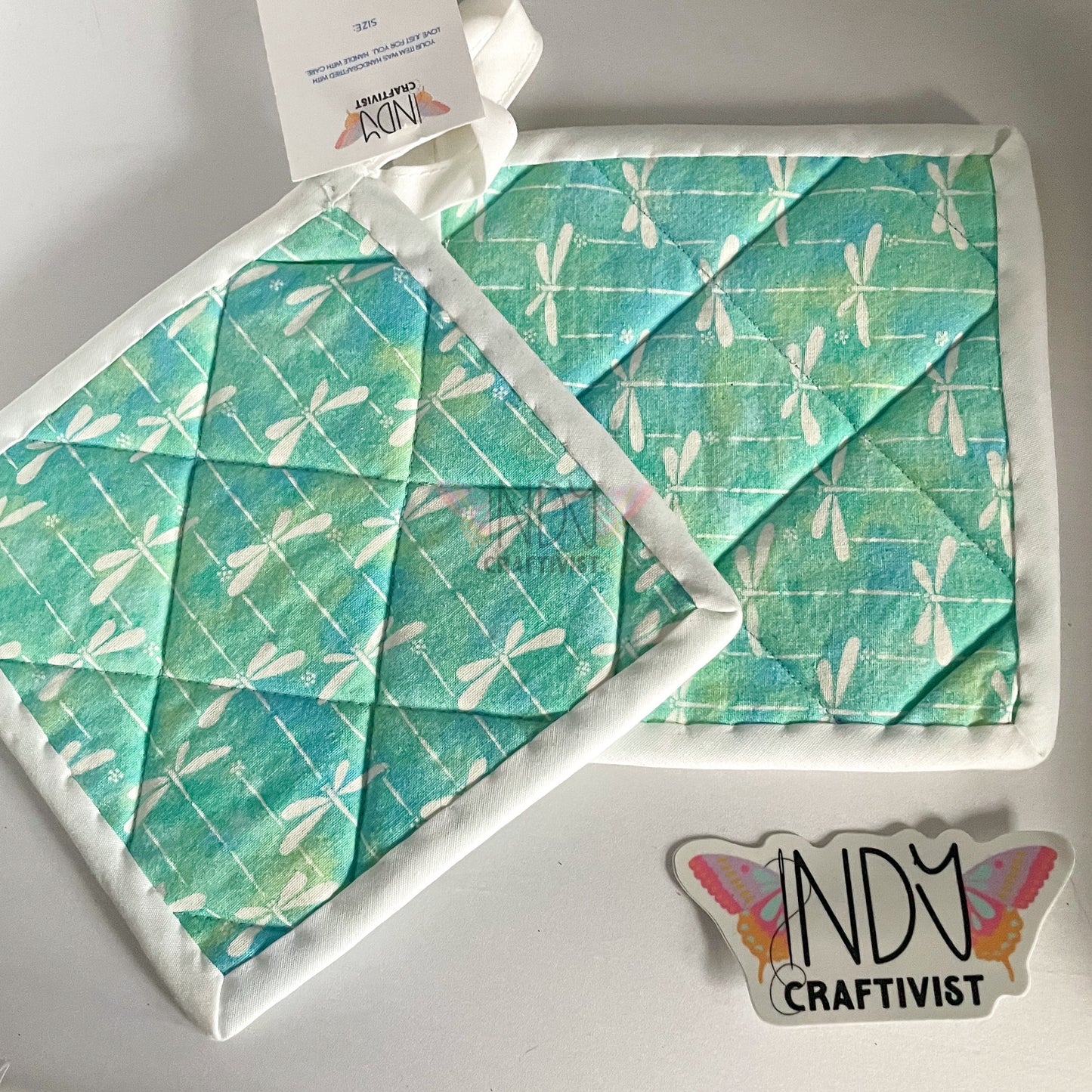 Handmade Potholders Set