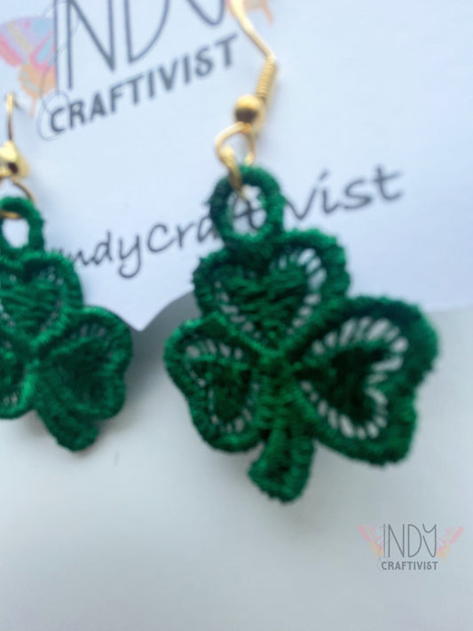 Shamrock Earrings