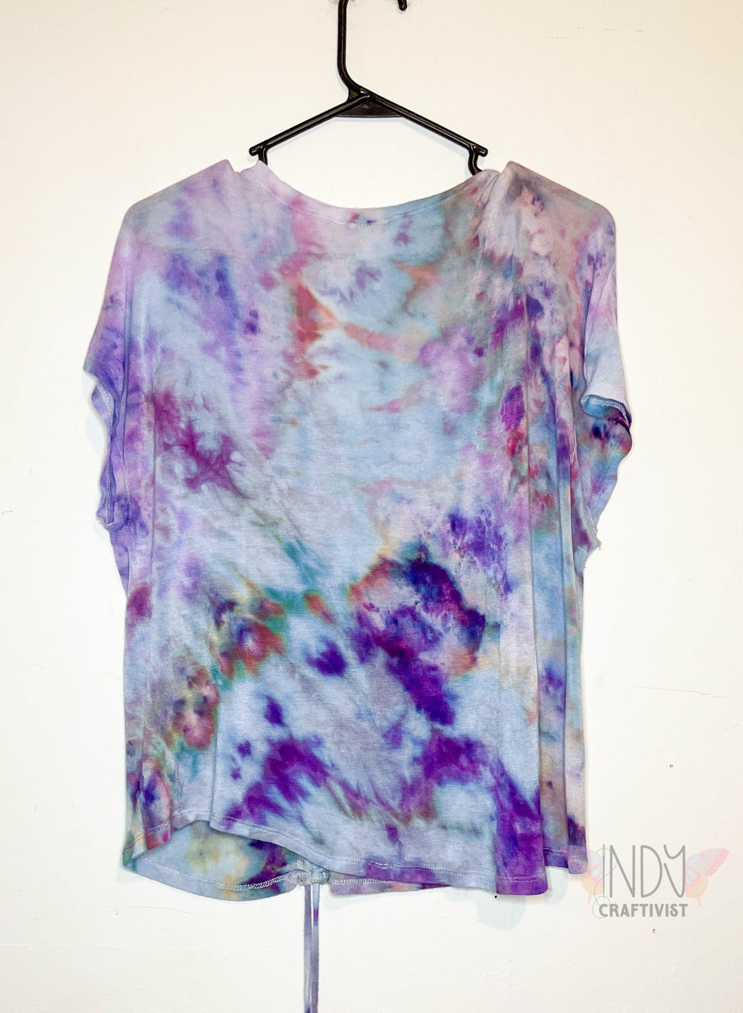 Medium Upcycled Ice Dyed  T-shirt