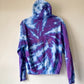 Adult Small Ice Dyed Hoodie