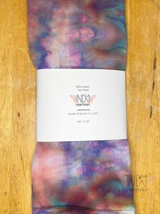 Ice Dyed Tea Towels
