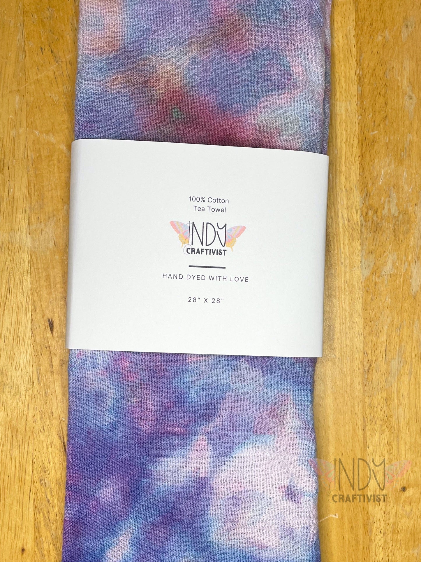 Ice Dyed Tea Towels