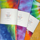 Ice Dyed Tie Dyed Tea Towels