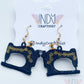 Vintage Sewing Machine Earrings