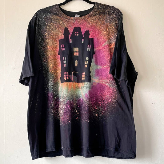 3X Haunted House Tie Dye T-shirt