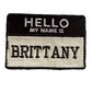 Made-To-Order Magnetic Name Badge