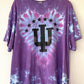 Adult Extra Large IU Upcycled Tie Dye T-Shirt