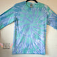 Adult Small Long Sleeve Tie Dye T-shirt