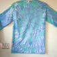 Adult Small Long Sleeve Tie Dye T-shirt