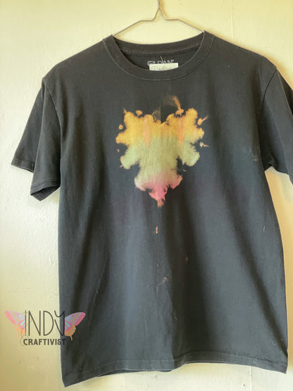 Kids Large Reverse Dyed Tie Dye T-shirt