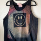 Adult Large Reverse Dyed Tie Dye Tank Top