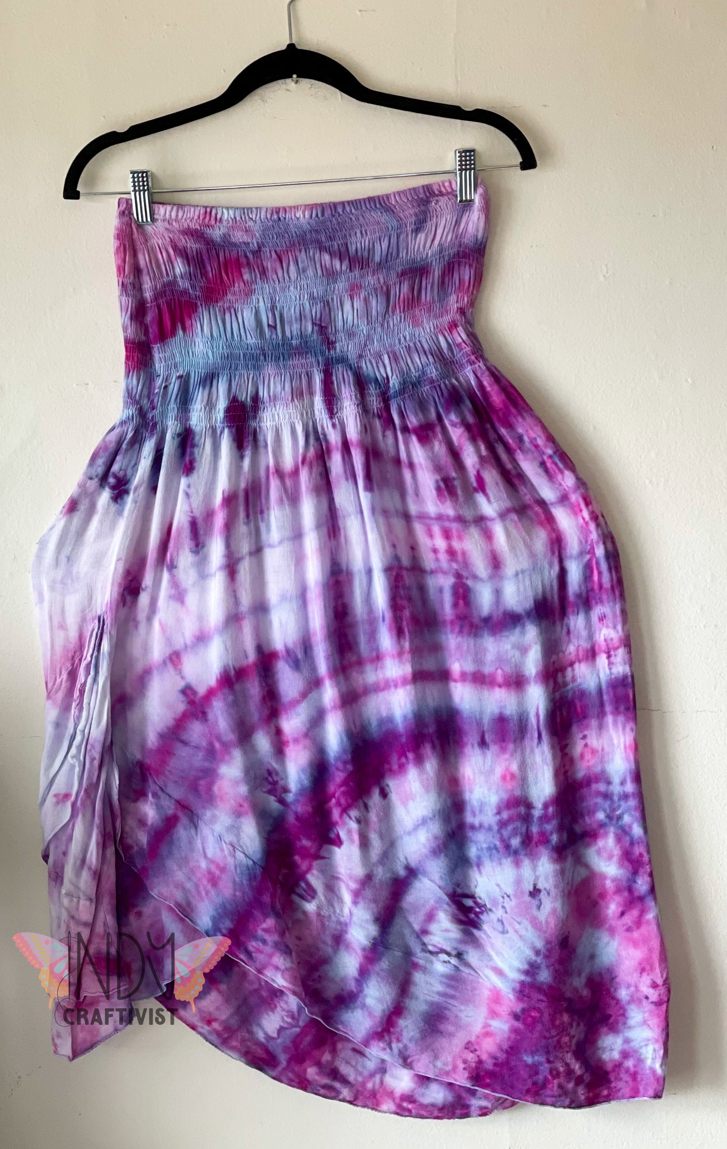 Adult Large Tie Dye Convertible Dress or Skirt