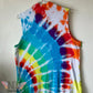 Adult Large Upcycled Tie Dye Tank Top