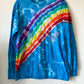 Adult Medium Long Sleeve Tie Dye T-shirt