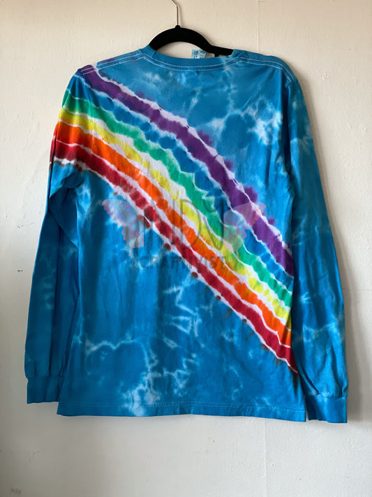 Adult Medium Long Sleeve Tie Dye T-shirt
