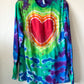 Adult Large Long Sleeve Tie Dye T-shirt