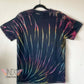 Practical Positivity Adult Medium Reverse Tie Dye T-shirt