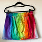 Celebrity Pink Upcycled Tie Dye Skirt