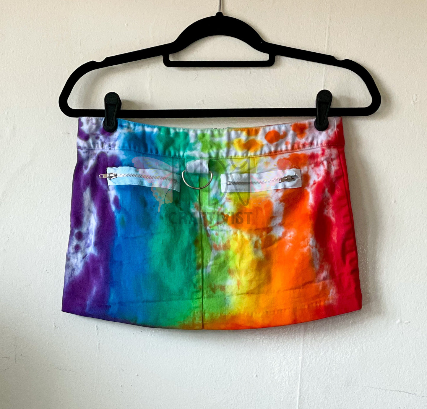 Charlette Rouse Upcycled Tie Dye Skirt