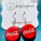 Soda Bottlecap Earrings