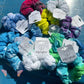 Hand Dyed Tie Dye Scrunchie