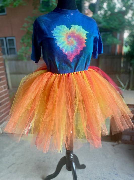Adult Small Flame Tutu