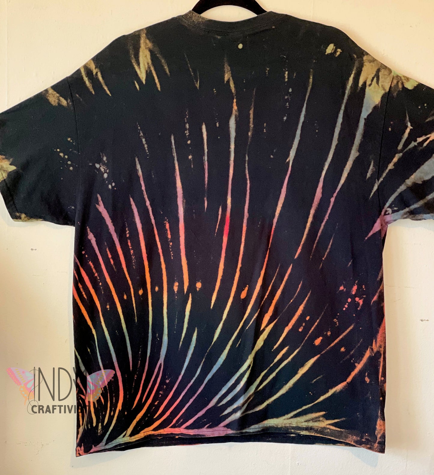 Extra Large Slightly Imperfect Reverse Dyed Tie Dye T-shirt