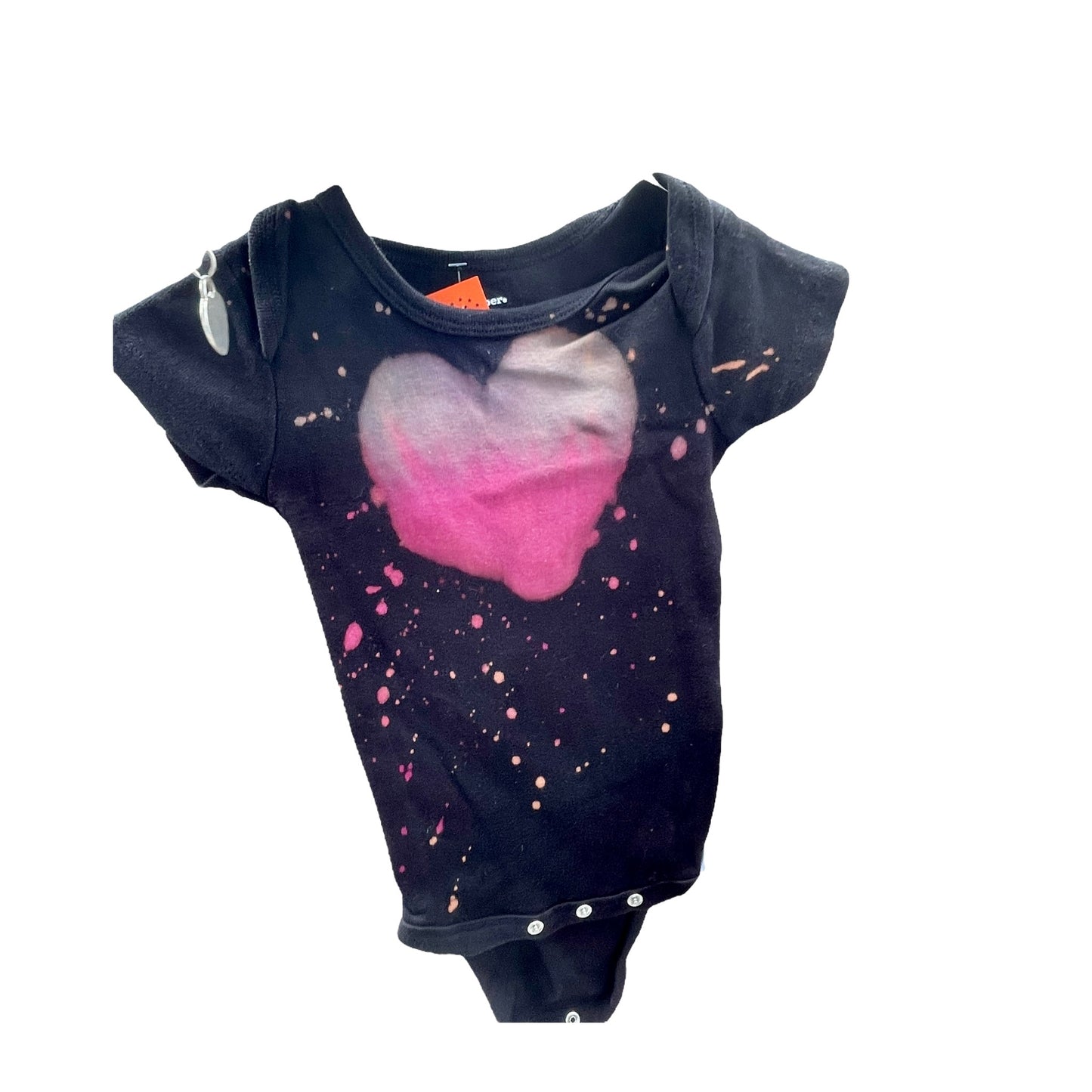 24M Reverse Dyed Tie Dyed Onesie