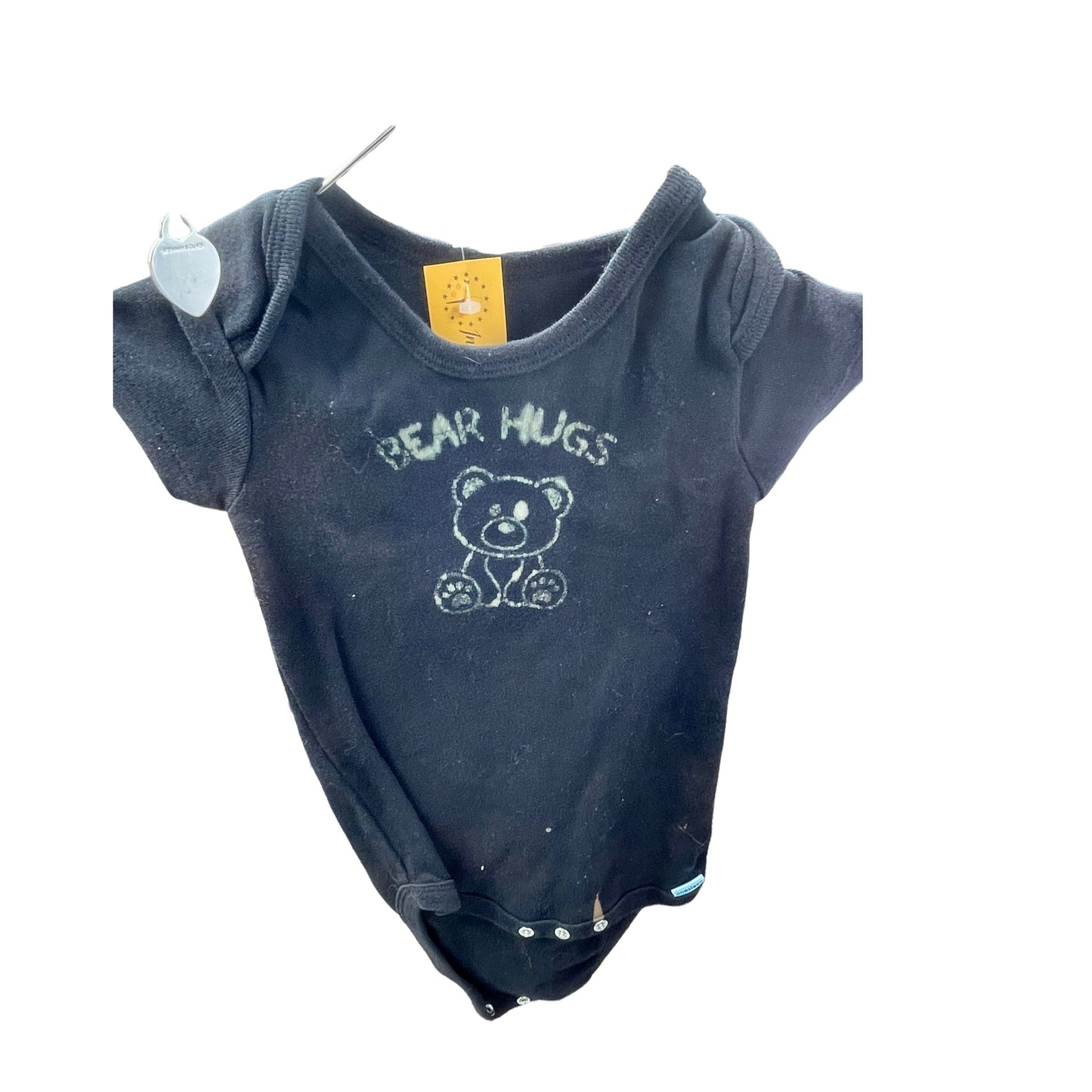 24M Reverse Dyed Tie Dyed Onesie
