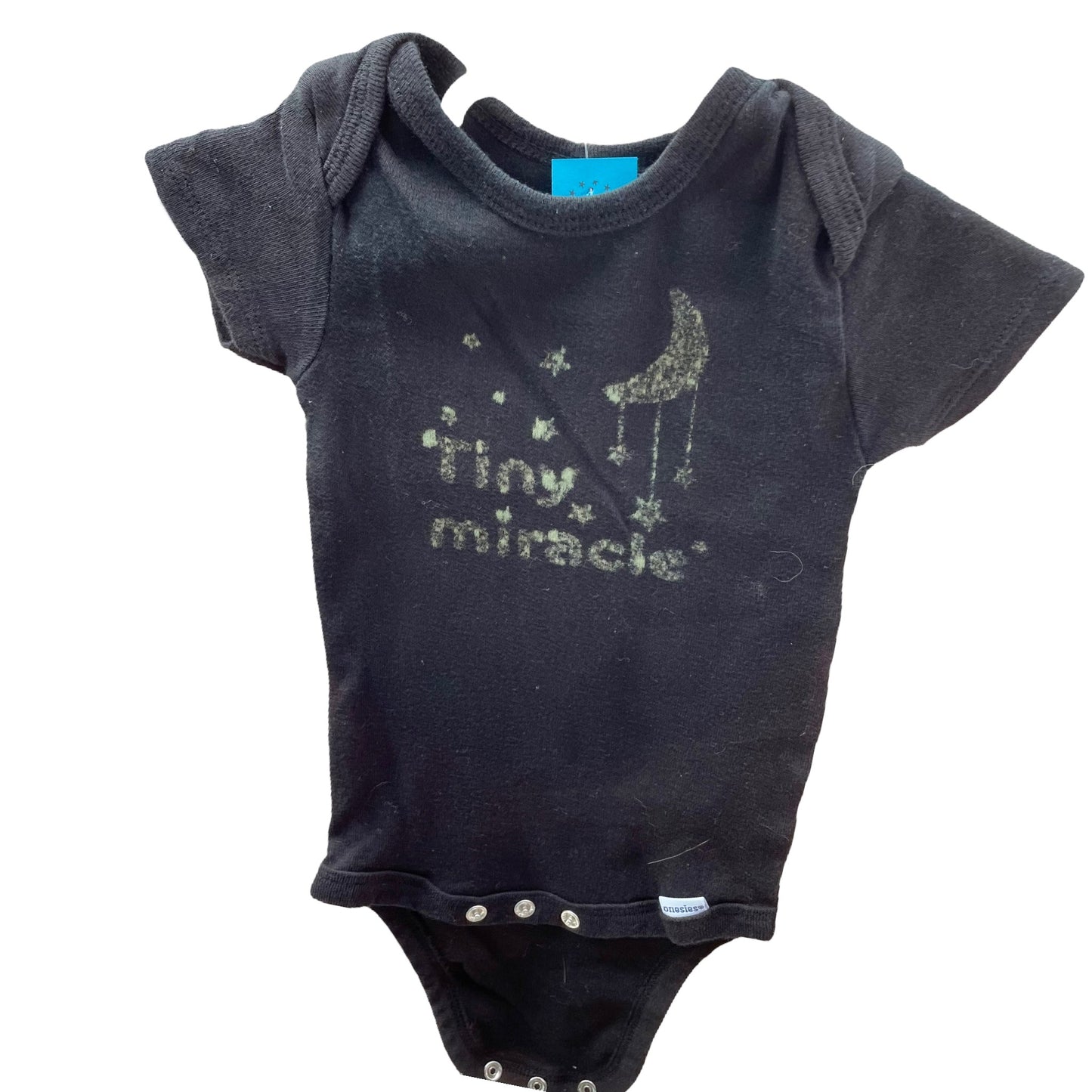 6-9M Reverse Dyed Tie Dyed Onesie