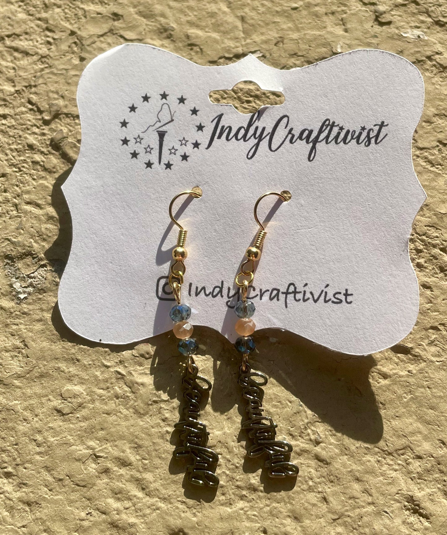 Inspirational Charm Earrings