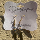 Inspirational Charm Earrings
