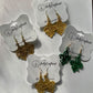 Large Fleur-De-Lis Earrings