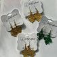 Large Fleur-De-Lis Earrings
