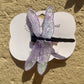 Made-To-Order Embroidered Dragonfly Hair Clip