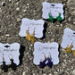 Large Fleur-De-Lis Earrings