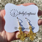 Large Fleur-De-Lis Earrings