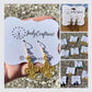 Large Fleur-De-Lis Earrings