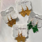 Large Fleur-De-Lis Earrings