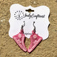 Made-To-Order "I'm Speaking" Converse Like Earrings
