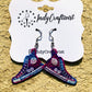 Made-To-Order "I'm Speaking" Converse Like Earrings