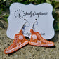 School Spirit "I'm Speaking" Converse Like Earrings
