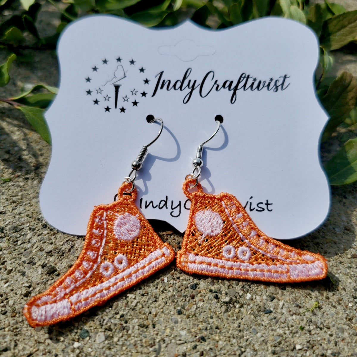 School Spirit "I'm Speaking" Converse Like Earrings