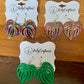 Made-To-Order Monstera Leaf Earrings