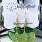 Ginkgo Biloba Leaf Earrings