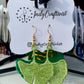 Ginkgo Biloba Leaf Earrings