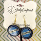 Domestic Beer Bottlecap Earrings