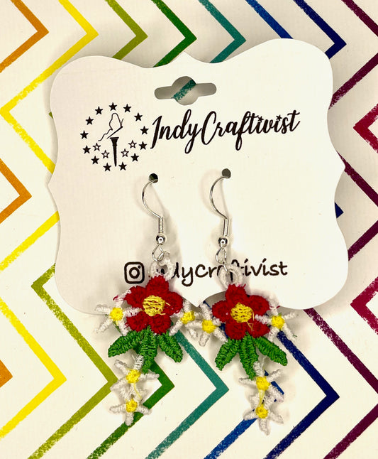 Daisy Flowers Earrings