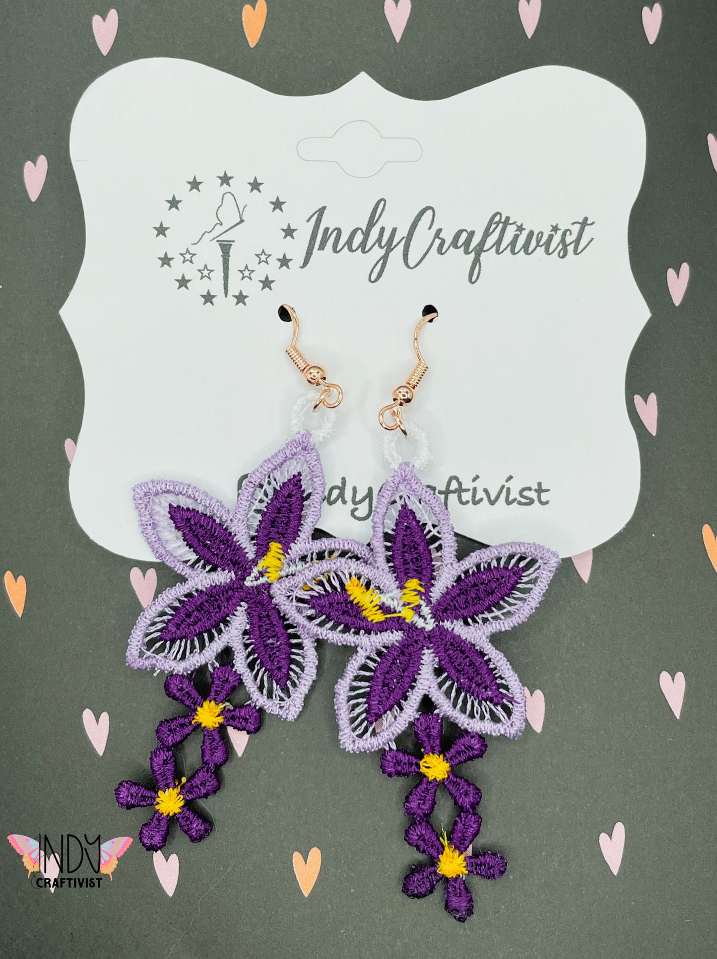 Lily Flower Earrings