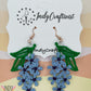 Made-To-Order Bluebonnet Flower Earrings